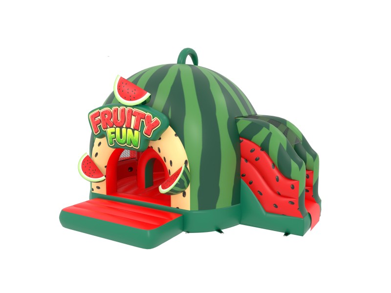 te koop: nieuw springkasteel watermeloen