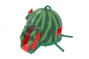 te koop: nieuw springkasteel watermeloen