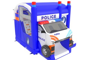 Te koop: Springkasteel politie 