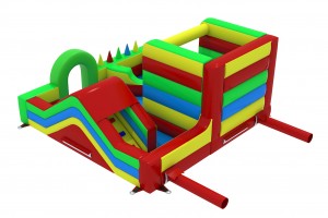 Combo regenboog met ballenbad (4,5x4,5x2,0m)
