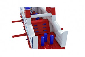 Parcours d'obstacle ferry boat (3,3x12,5x3,8m)