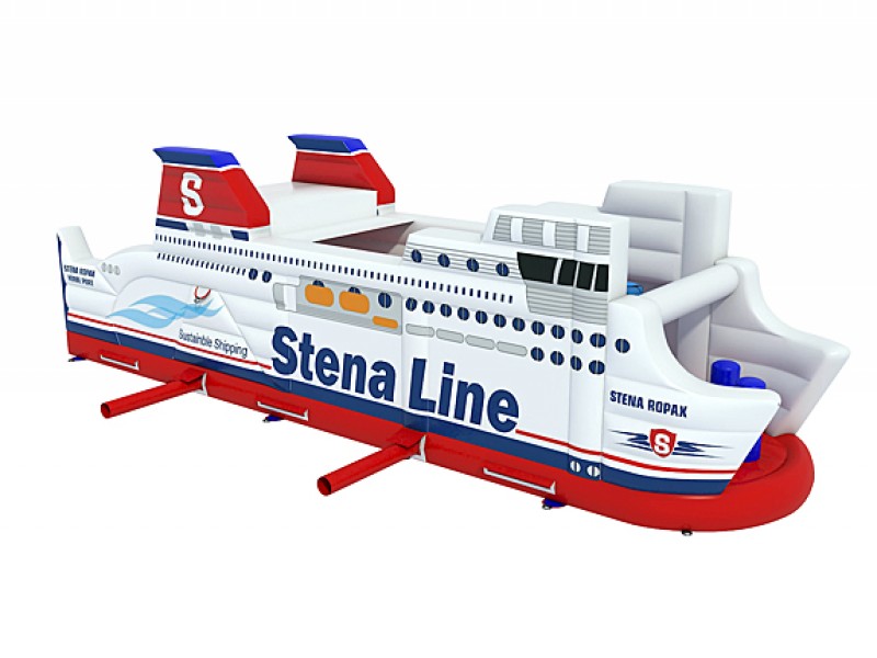 Stormbaan ferry boat (3,3x12,5x3,8m)