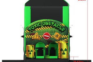 Toxic waste stormbaan met pillow jump kopen