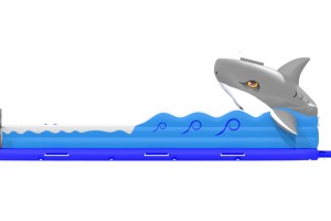 NOUVEAU!! MAXI Bungee run Requin 14m