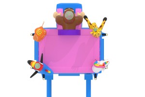 NIEUW!! Mini combo Feestbeesten met afneembaar dak ©