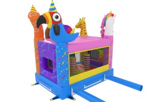 NIEUW!! Mini combo Feestbeesten met afneembaar dak ©