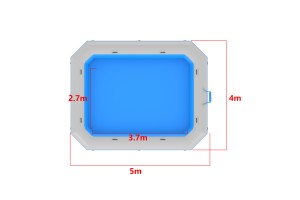 Piscine 5x4m
